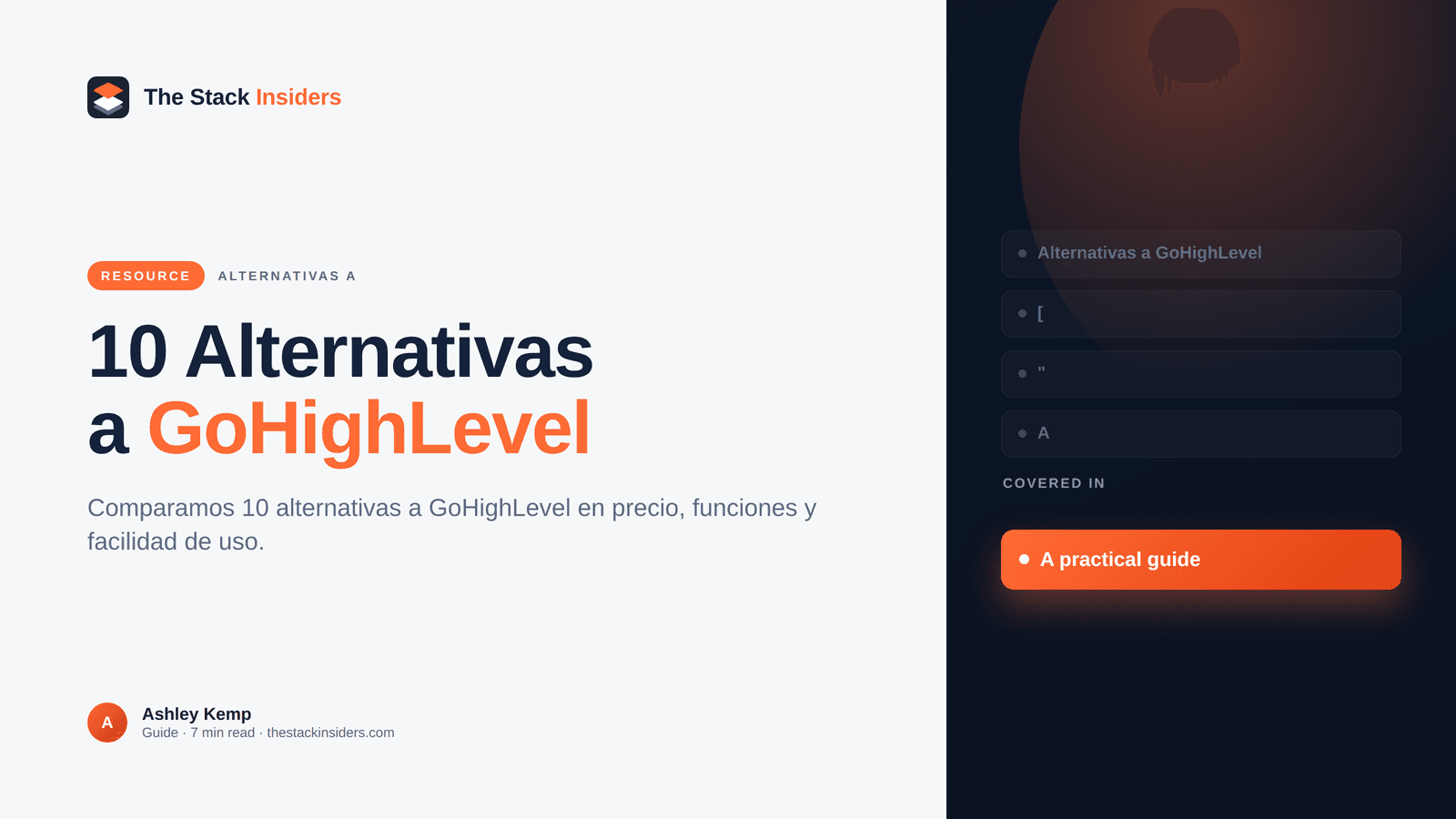 10 mejores alternativas a GoHighLevel en 2026 (comparadas)