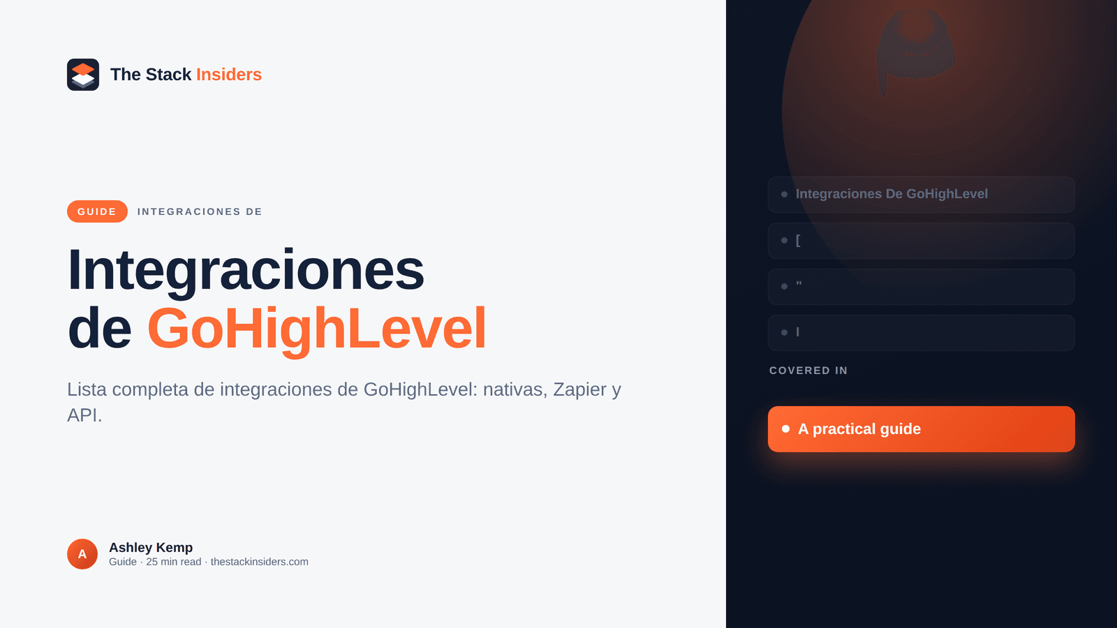 Integraciones de GoHighLevel 2026: Lista de nativas y Zapier