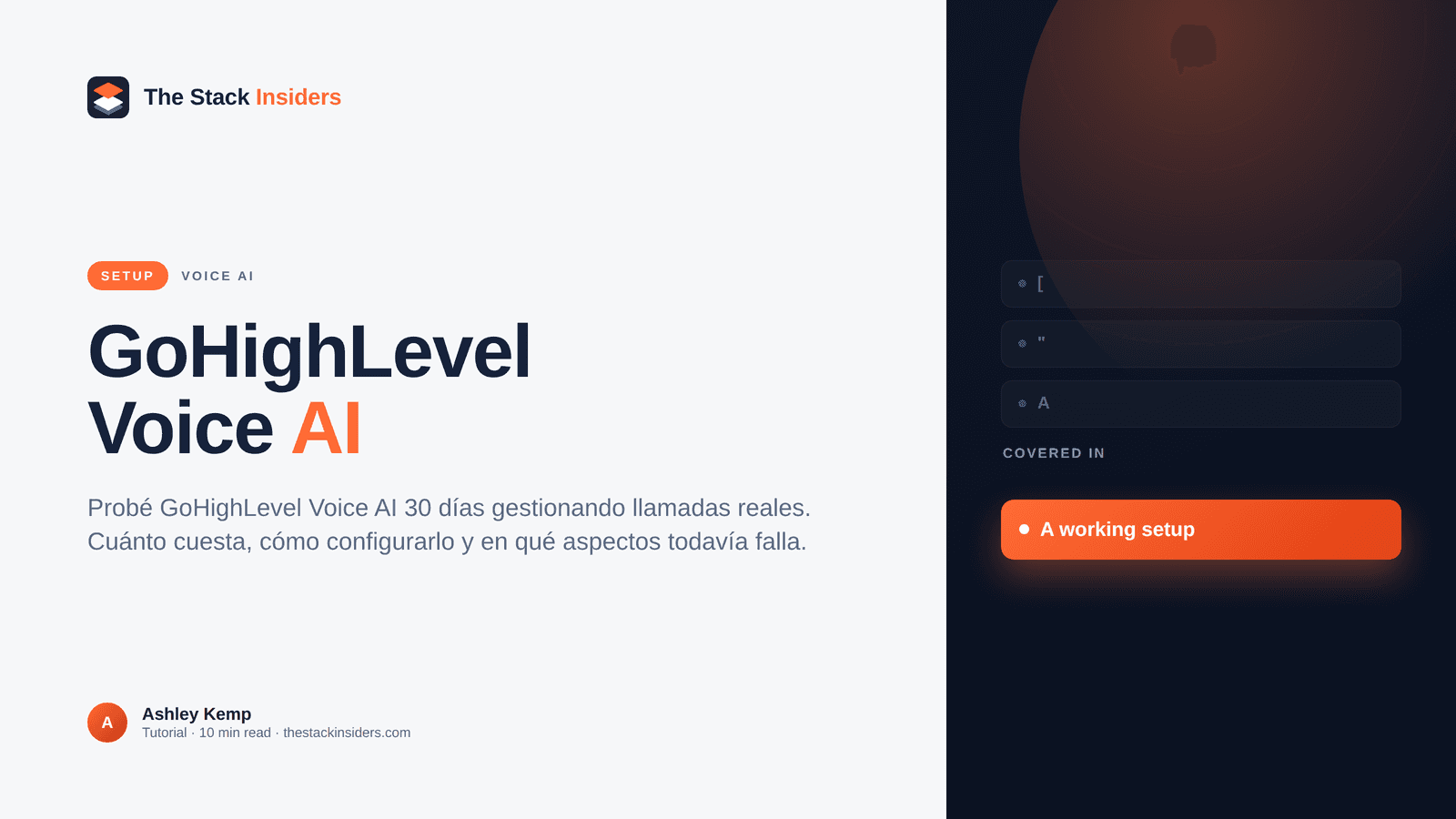 GoHighLevel Voice AI: Configuración, precios y prueba real (2026)