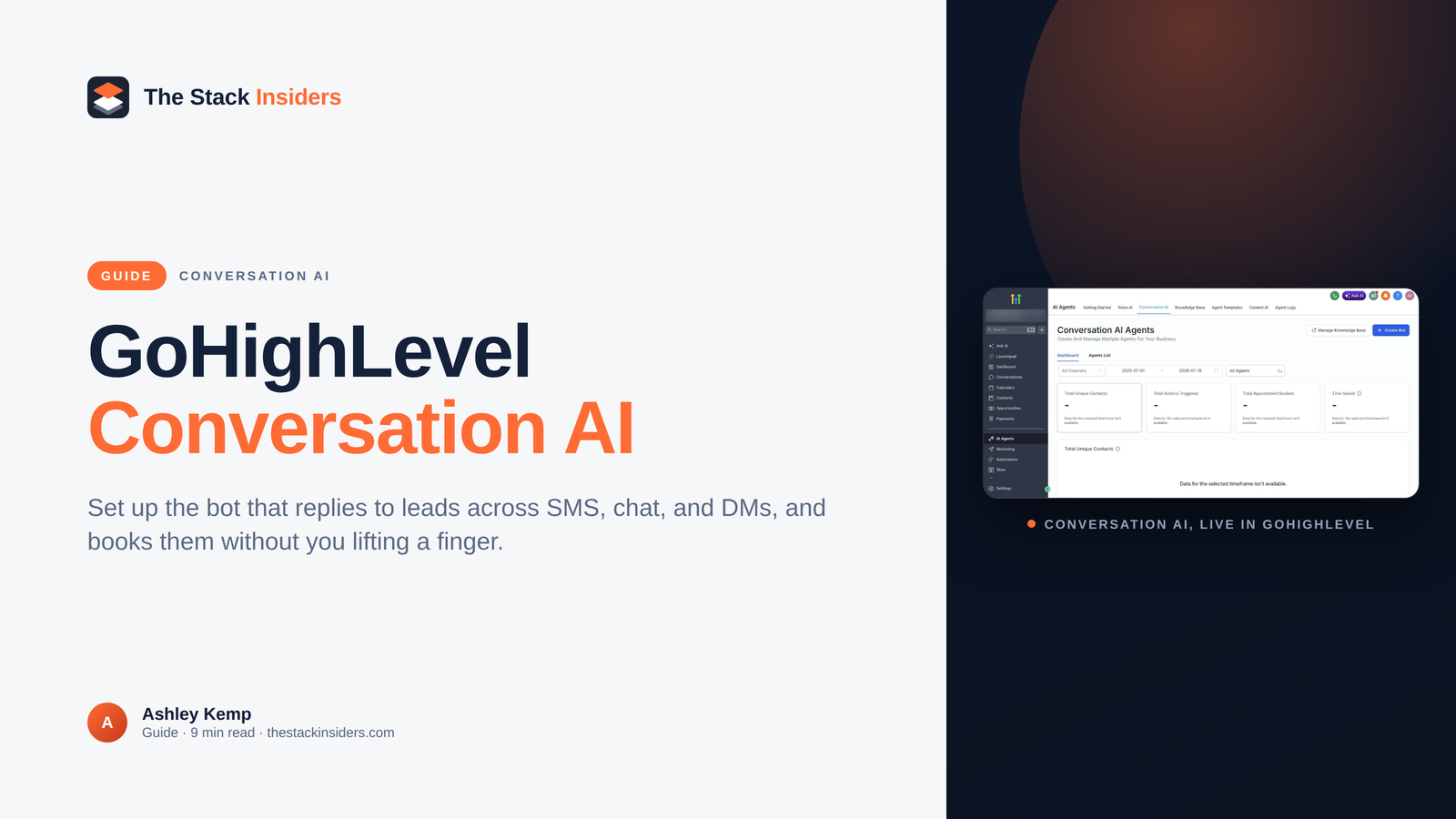 GoHighLevel Conversation AI: Complete Setup Guide (2026)